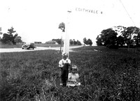 Princes Highway - Springvale Road crossing, early 50's.