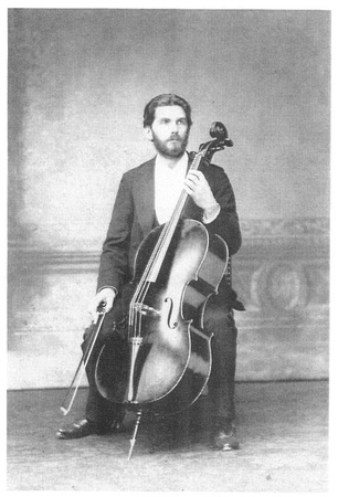 Hendrik (Henri) Bosmans with bass