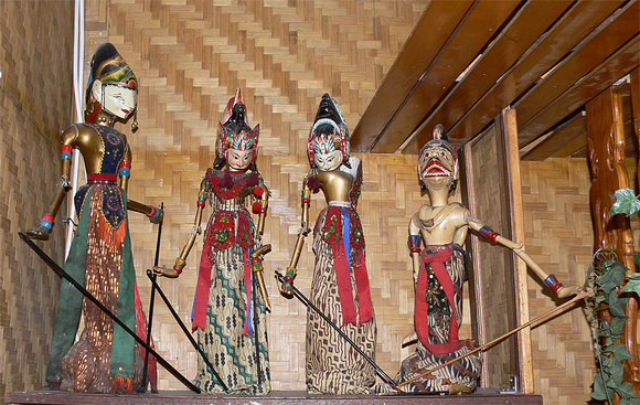 Wayang Golek traditional Indonesian puppets