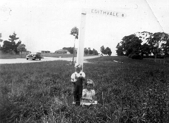Princes Highway - Springvale Road crossing, early 50's.