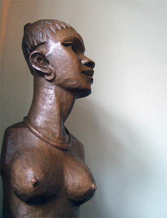 Bust of an african woman