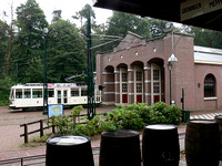 A wet day at the Open Air Museum in Arnhem